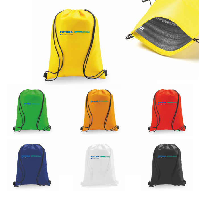 Kit 300 Zainetti Sacche Termiche 10L con Stampa Personalizzata