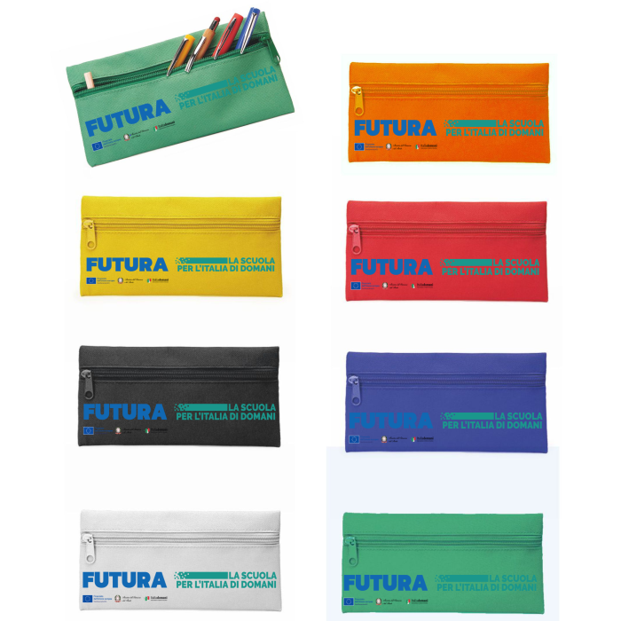 Case Astuccio In Poliestere Personalizzato Portapenne Portacolori