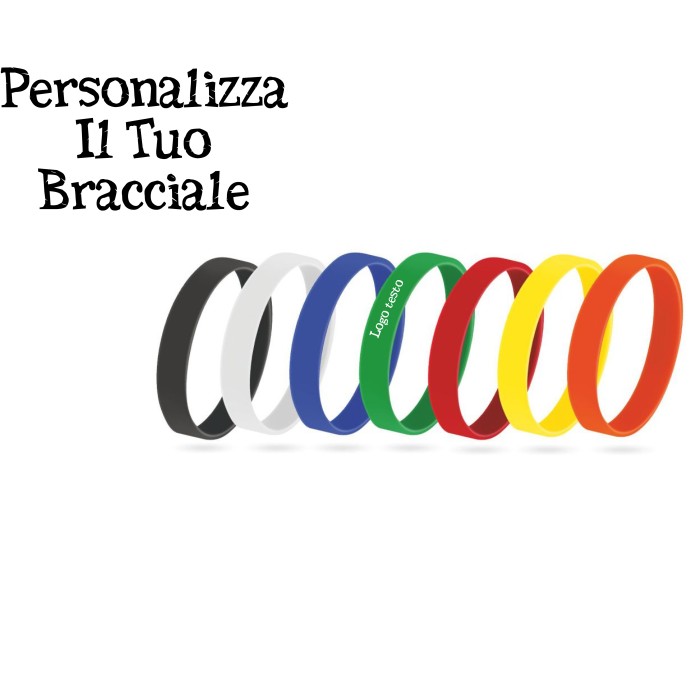 Bracciale in Silicone Personalizzato
