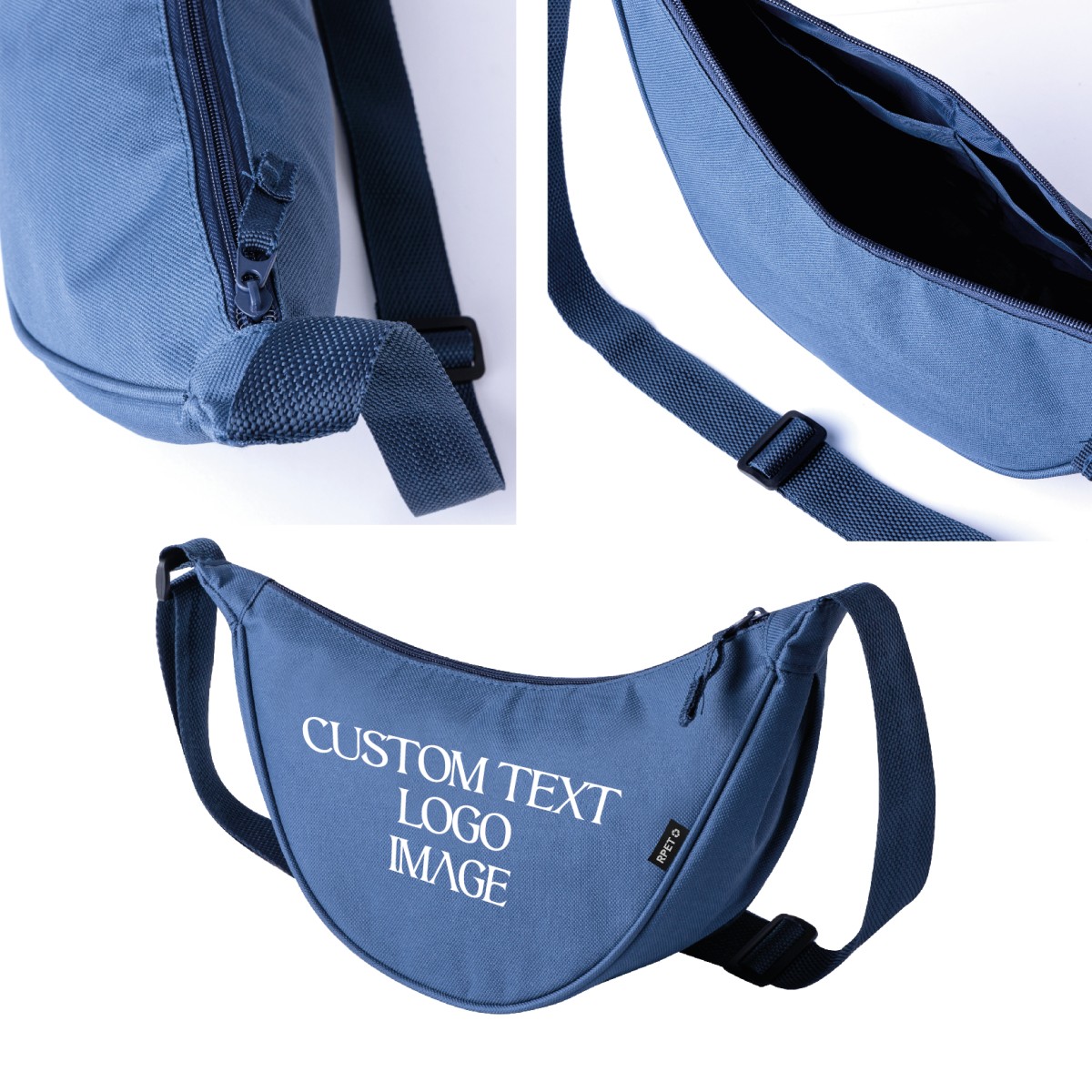 Marsupio con Tracolla LOLLAP in RPET Personalizzato