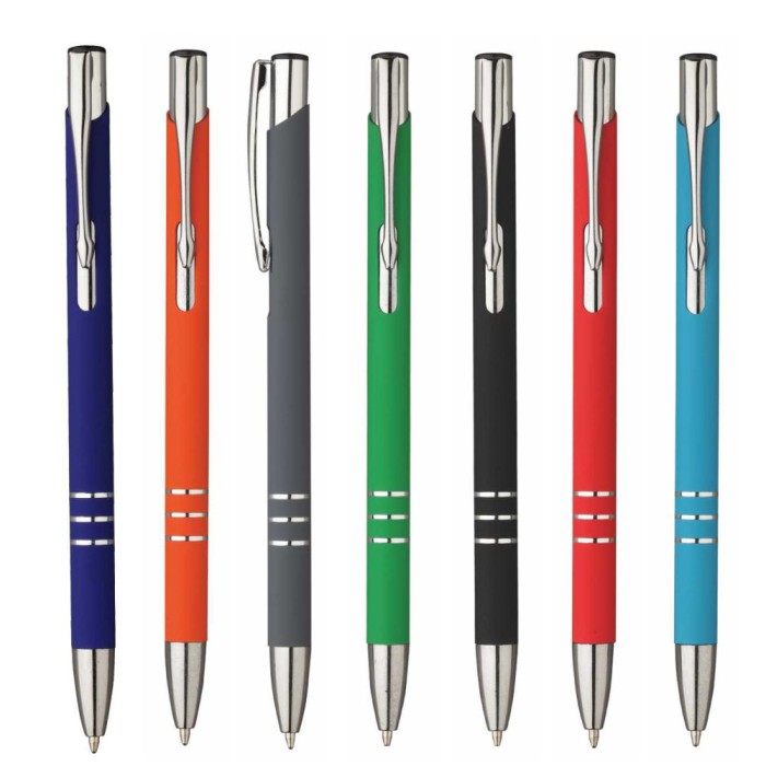 Penna Sfera Soft Touch Slim con Stampa Personalizzata