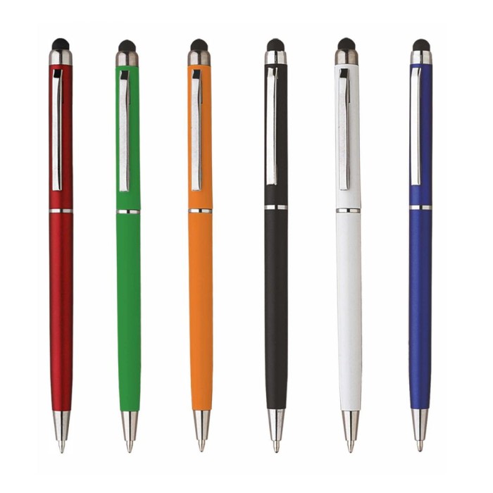 Penna Slim Touch con stampa personalizzata