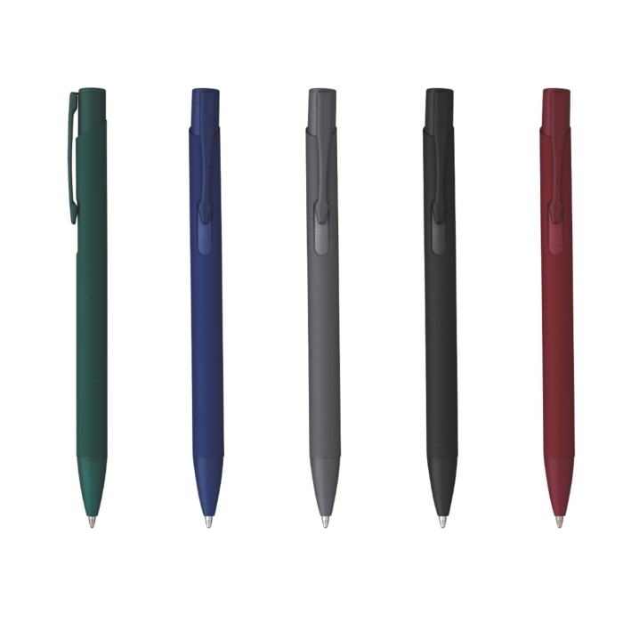 Penna Sfera In Alluminio Soft Touch con Stampa Personalizzata