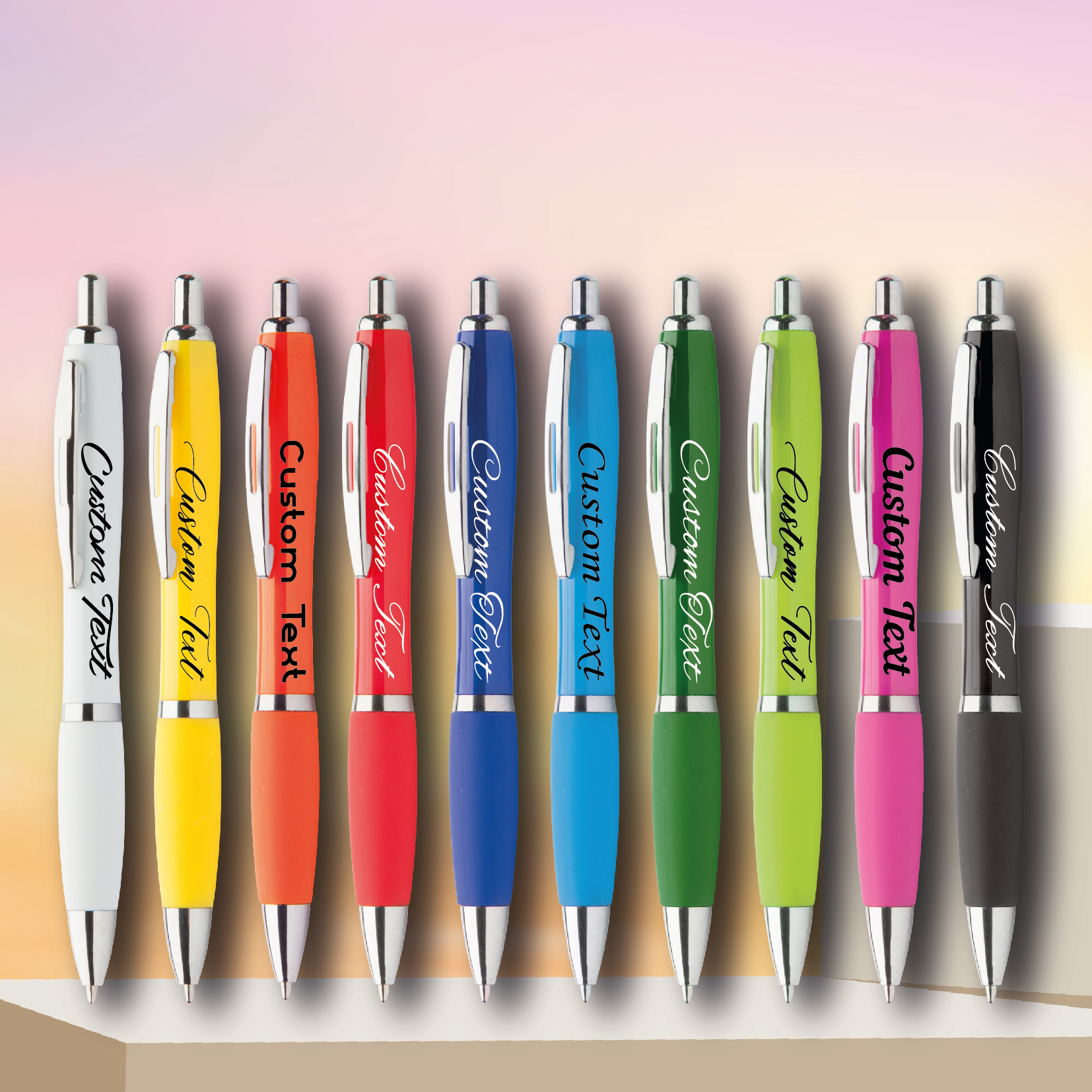 Compy Penna a Sfera in Plastica Personalizzata