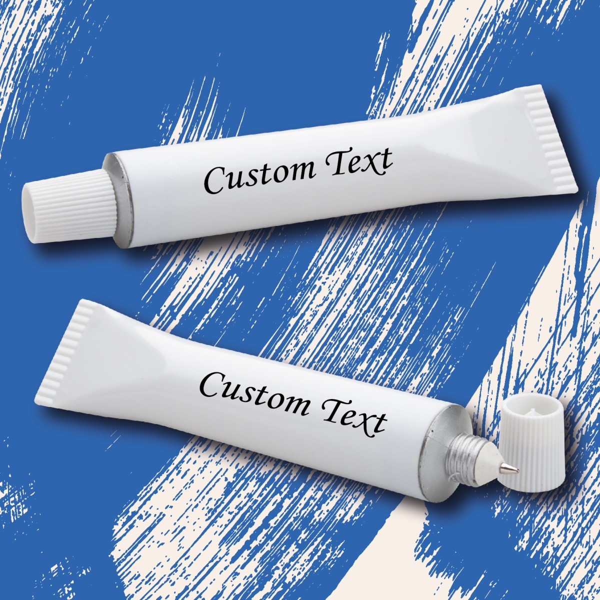 Penna a sfera Tubyk a forma di tubo con refill blu Personalizzata