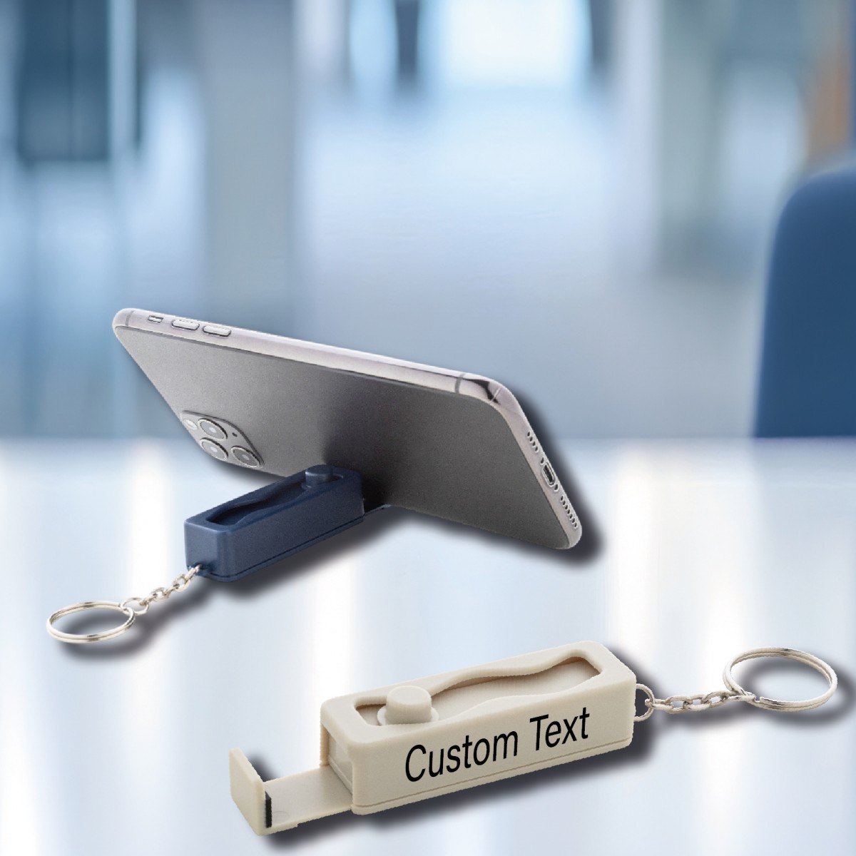 Portachiavi e Portacellulare con Antistress ZENCALL Personalizzato