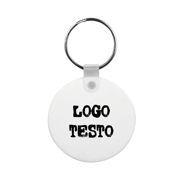 Portachiavi Cerchio in PBT Personalizzato
