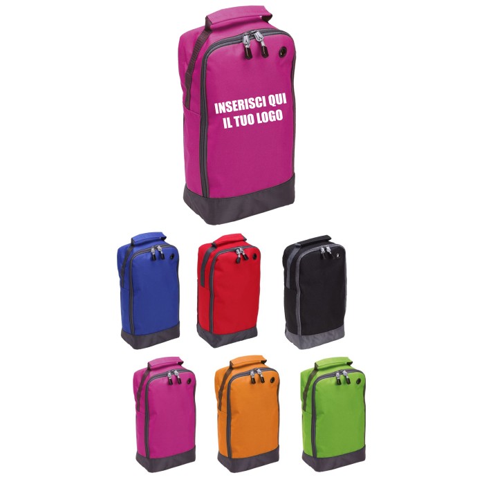 Porta Scarpe in Poliestere 600D cm.21x34x10 Personalizzato