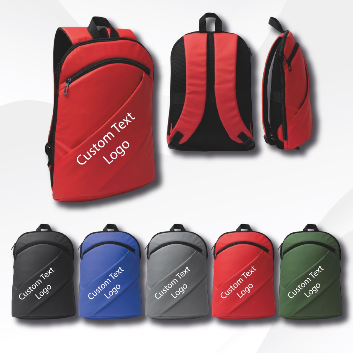 Zaino in Pelle PU REMO con Tasca PC Personalizzato