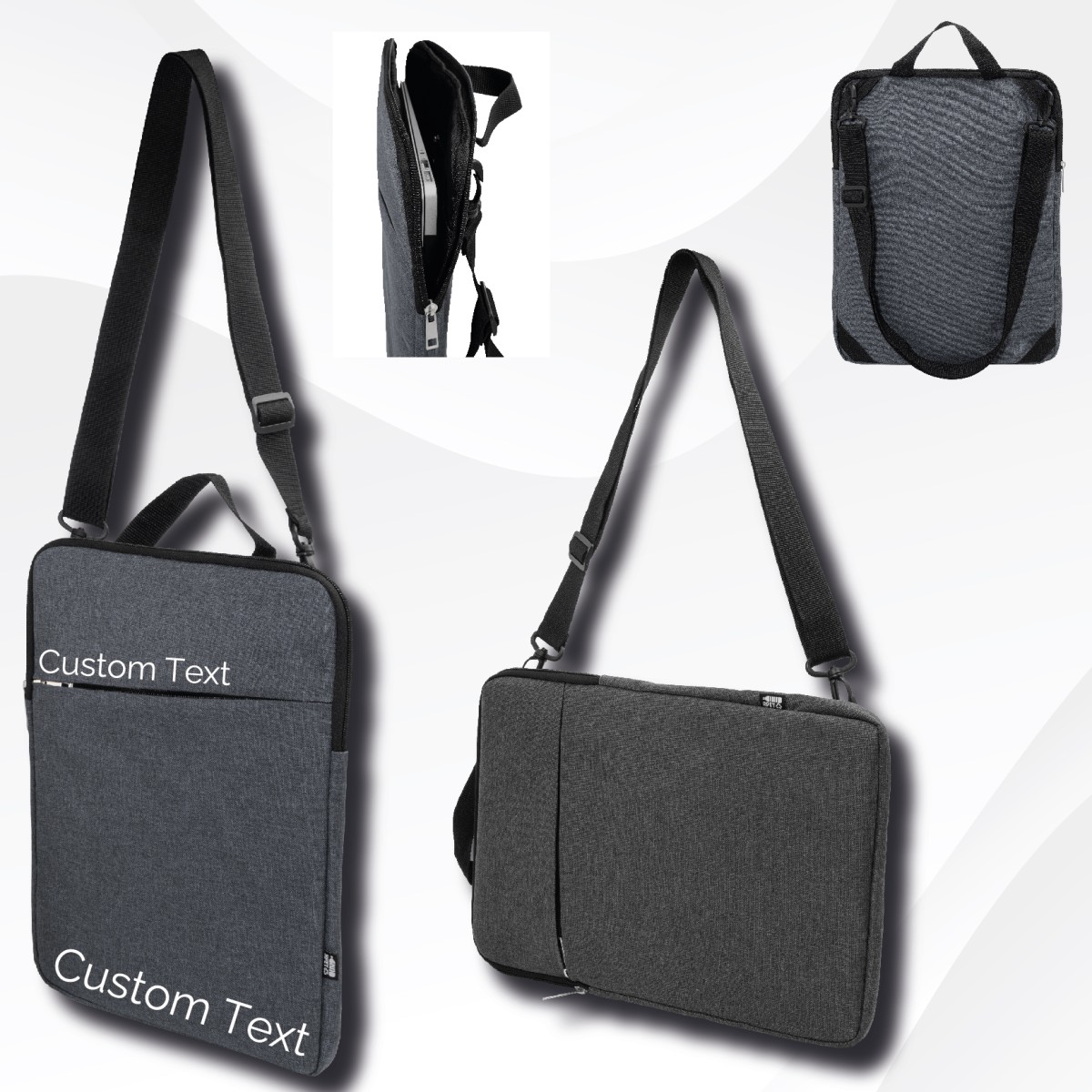 Borsa a Tracolla WALDOK in RPET Porta PC Personalizzata