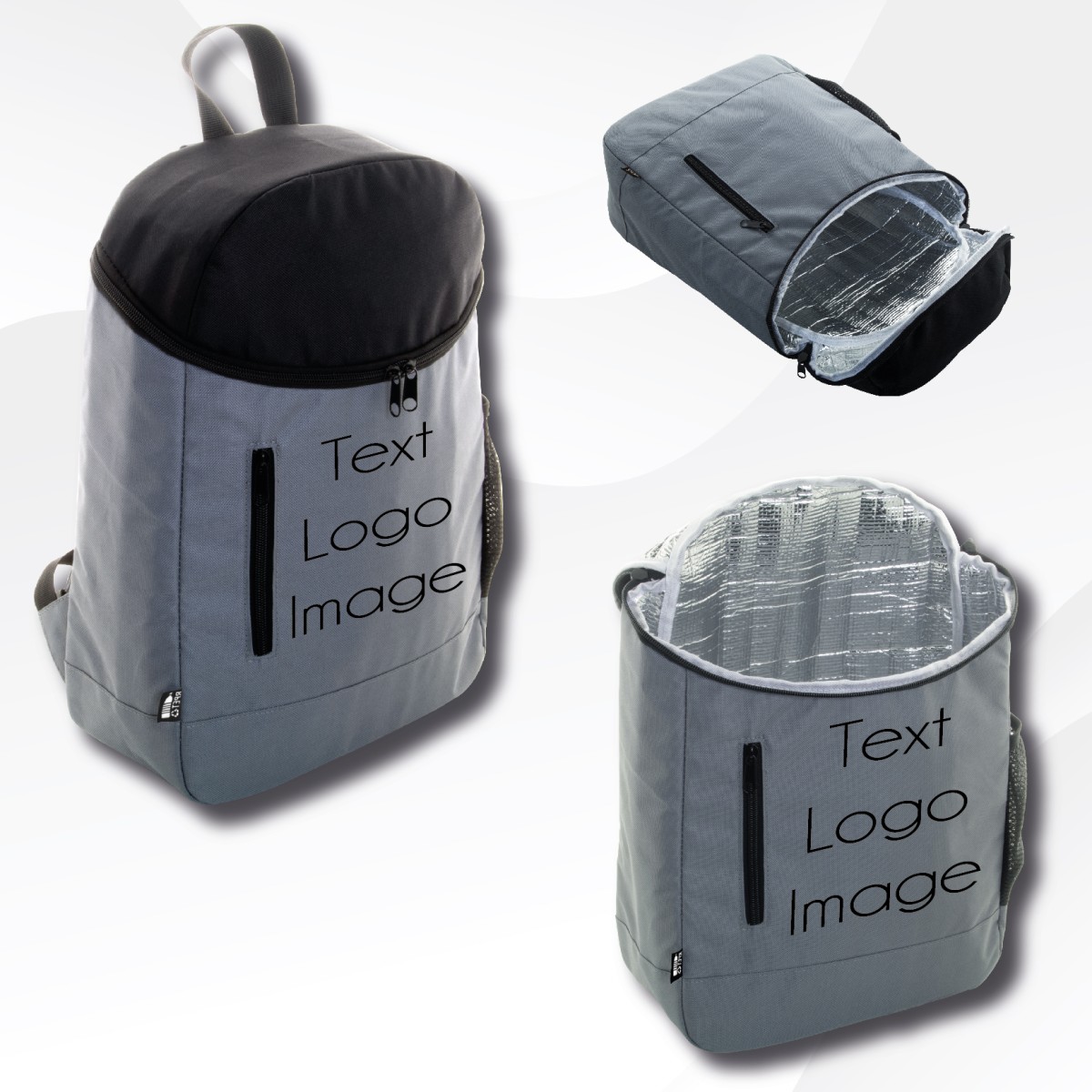 Zaino Termico CHILLEX in RPET Imbottitura in Alluminio Personalizzato