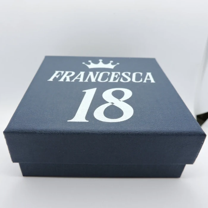Scatole Regalo Personalizzate vuote per Compleanni, Diciottesimi, Anniversari, Matrimonio, Bomboniere, Testimone,Damigelle, Dottorati, Lauree e Master