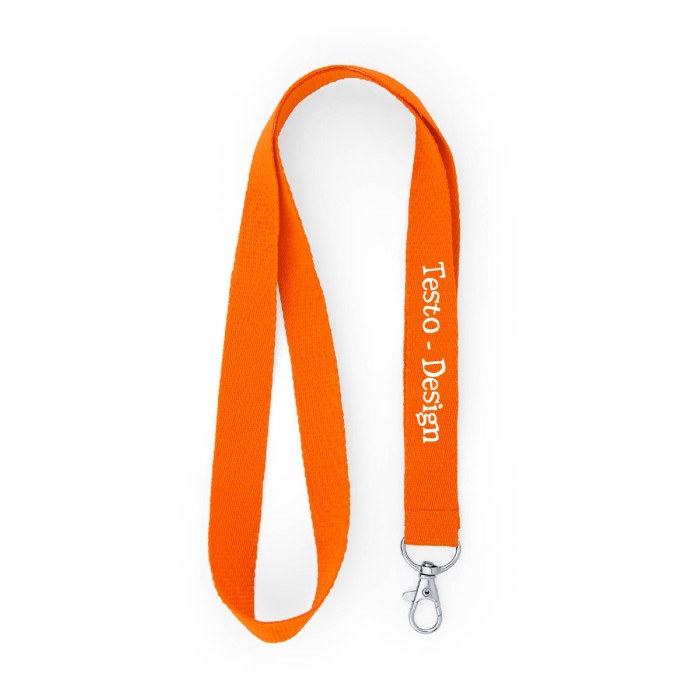 Lanyard Arancione