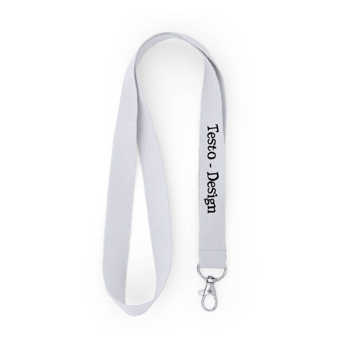 Lanyard Bianco