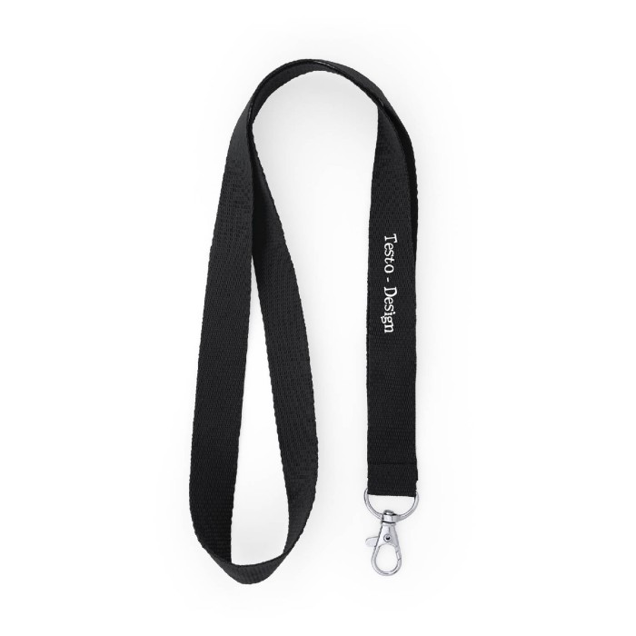 Lanyard Nero