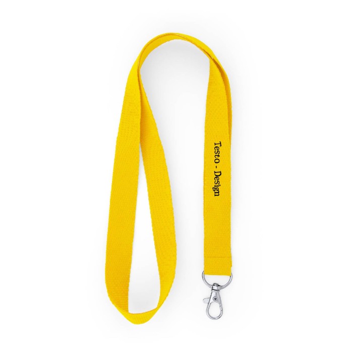 Lanyard Giallo