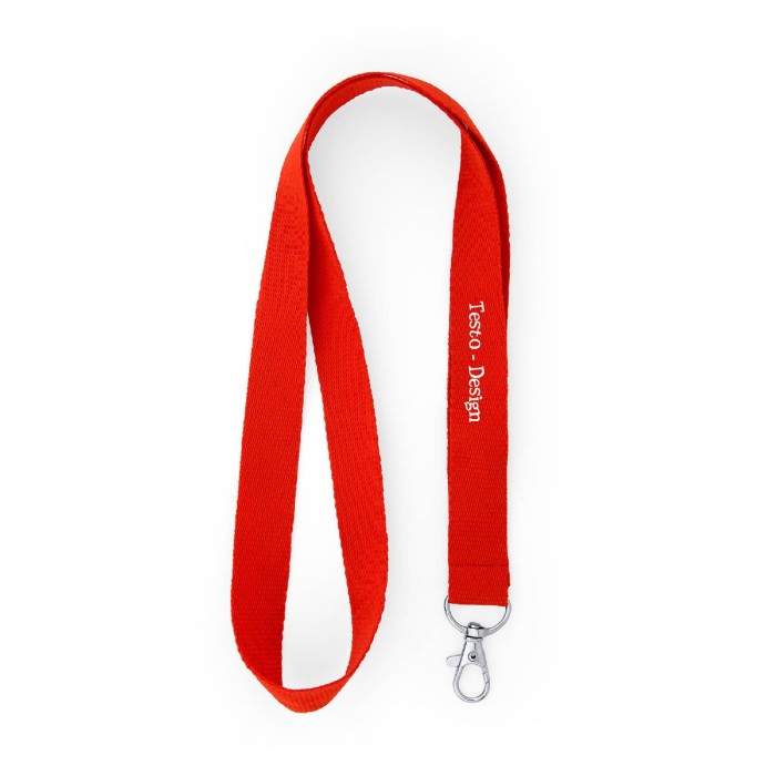 Lanyard Rosso